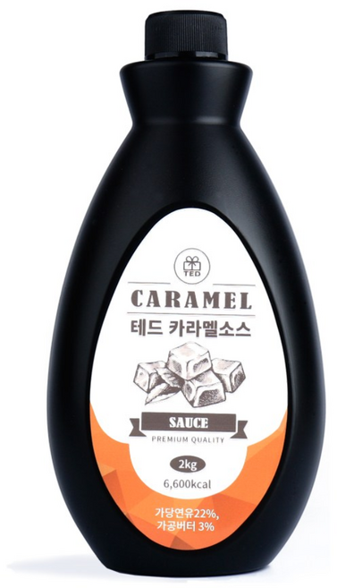 테드 카라멜소스 2kg, 3개