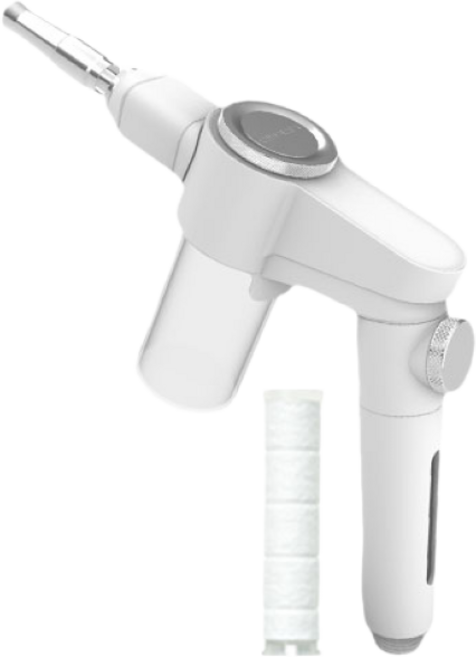 니모샤워기 NEMO 카트리나 2 in 1 고압세척건 본품 1p + 호스커넥터 1p 풀패키지, 화이트, 1세트
