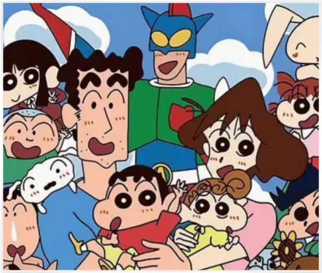 뿌로리보석십자수 옛풍경 캐릭터도안 모음 40X50 패브릭형 DIY 비즈공예, Y64, 1개