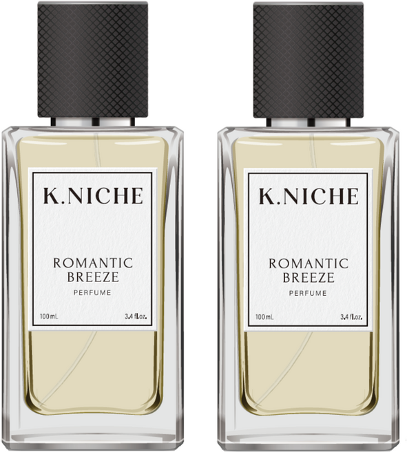 케이니치 로멘틱브리즈 남자 여자 향수 오드퍼퓸, 100ml, 2개