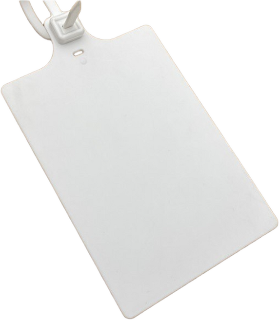 에스케이마켓 대형 각인 30P 케이블 타이 네임택 마크타이 네임타이 마킹 이름표 컬러 밴드 홀더, 30개, 흰색