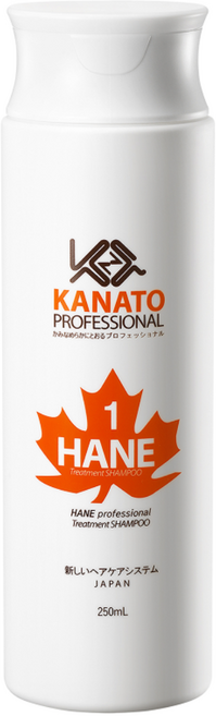 카나토 하네 무실리콘 건성용 트리트먼트 샴푸, 250ml, 1개