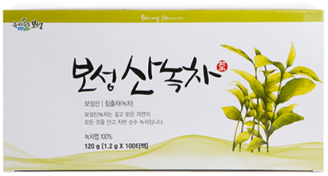 녹차수도보성 보성 산 녹차 티백, 1.2g, 100개입, 1개