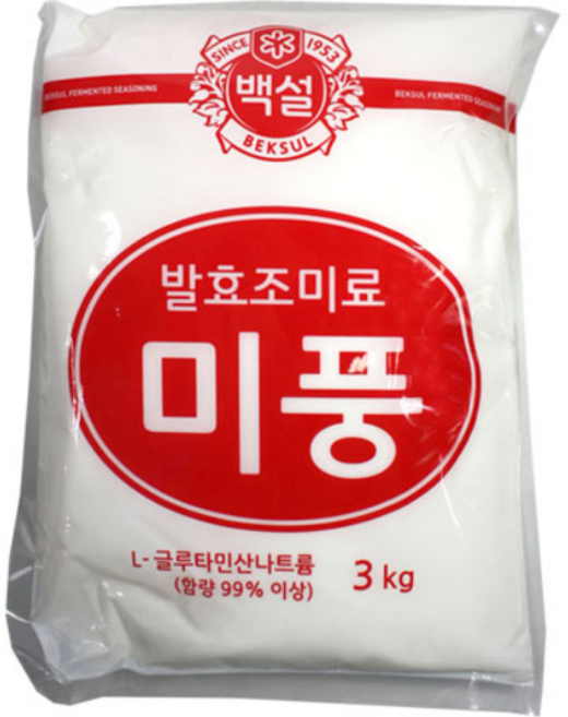 백설 미풍, 3kg, 1개
