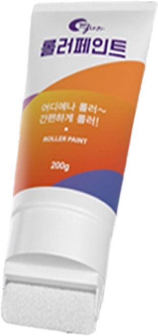 달나라 롤러 페인트 간편 부분 보수 커버 벽면 수성 벽지 DIY 친환경 셀프 인테리어, 1개, 200g, 백색(결로방지페인트)