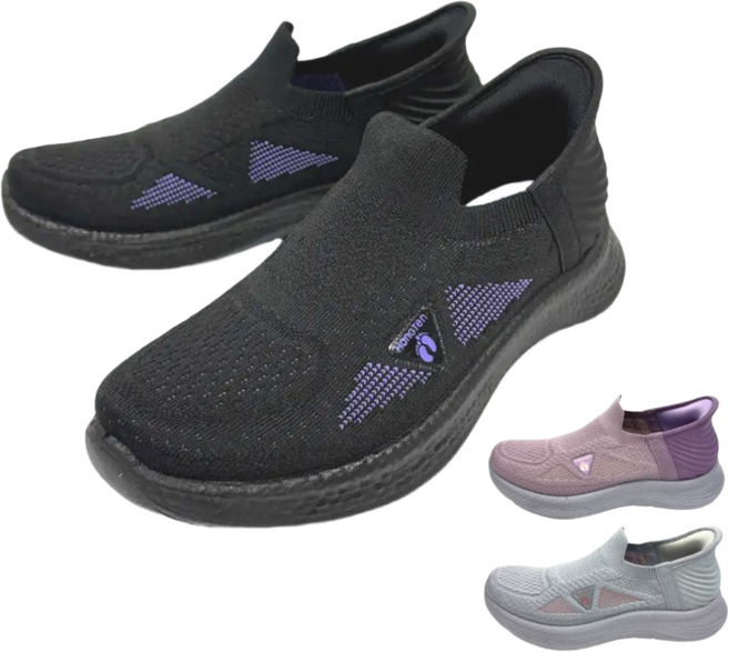 행텐 여성 캐주얼 슬립온 러닝 스니커즈 발편한 운동화