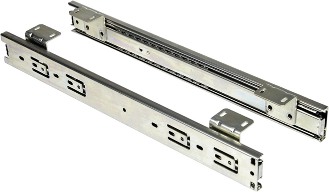 문주 MOONJU 3단 밥통레일 날개형 고하중 광폭 서랍레일 가구레일, 밥통레일450 1쌍(서랍1개분)