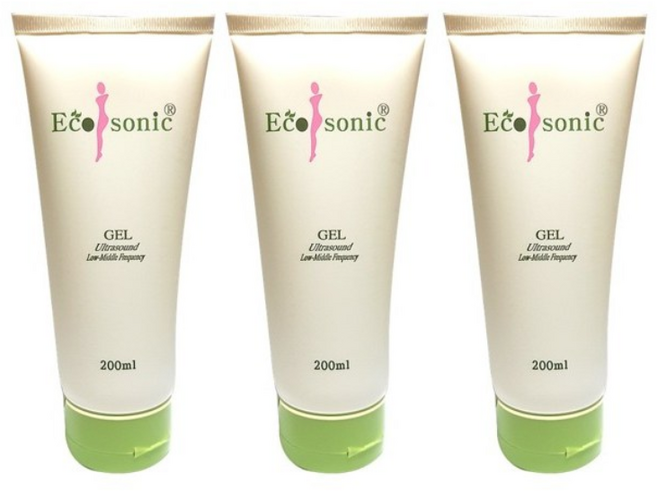 에코소닉 초음파젤 고급형 튜브젤 얼굴 미용전용 200ml 3개