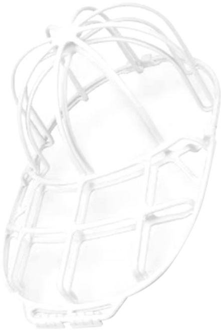 티로나 모자 전용 원형유지 세탁틀, 화이트, 1개