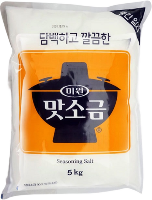 미원 맛소금, 5kg, 4개