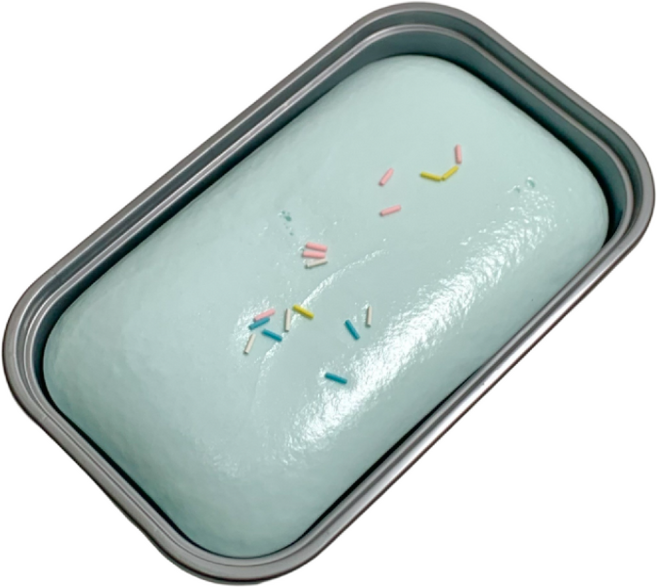 대용량 박스 아이스크림 스퀴시 말랑이 모찌 주물럭 슬라임 장난감스트레스 볼 완화 해소 슬로우 라이징, 1개, 150g, 소다