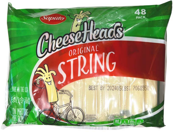 코스트코 사푸토 치즈헤드 오리지널 스트링치즈 1.36kg, 1개