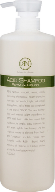 일진코스메틱 아렌 산성샴푸 펌 컬러, 1L, 1개