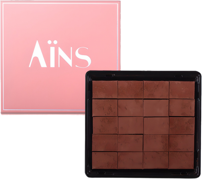 아인스 초콜릿 수제 파베 생초콜릿 마일드 (밀크), 130g, 1개