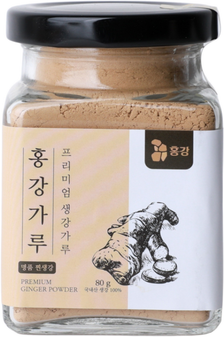 홍강 가루, 80g, 1개