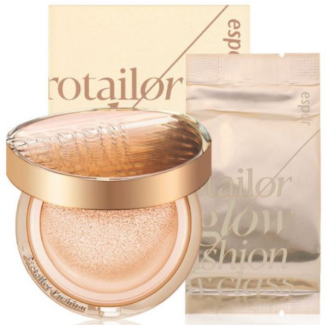 에스쁘아 프로 테일러 비 글로우 쿠션 뉴클래스 본품 13g + 리필 13g 세트, 바닐라, 1개