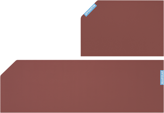 슬랩클랩 에센셜 규조토 발매트 빨아쓰는 욕실 주방 2종세트, 모카