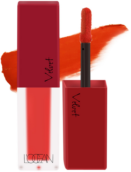 로쎄앙 벨벳 립무스 틴트, C03스칼렛오렌지, 1개