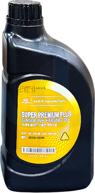 가솔린 엔진오일 MOBIS API SN+급, 1L, 1개