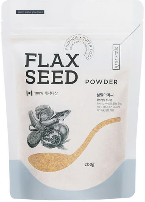 착한습관 볶은아마씨가루, 200g, 1개