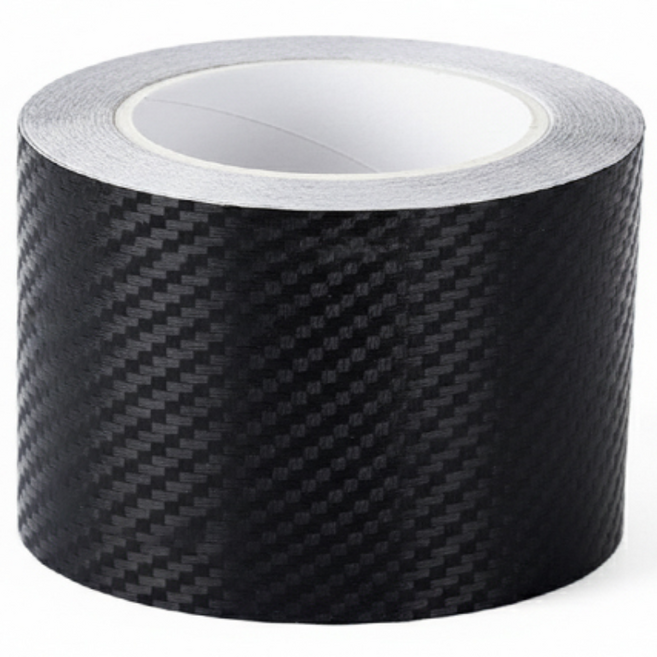 서온리 차량을 깔끔하게 보호해주는 투명 카본 차량용 스티커 자동차 스티커 범퍼 모서리 보호 차량스티커, 1개, 카본블랙