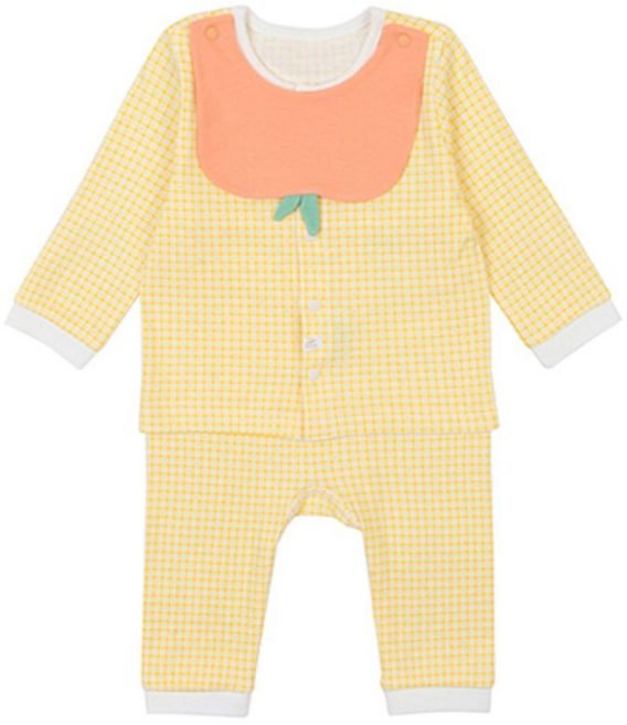 아가방 정품 스윗옐로징코내의(턱받이)01Q11761287