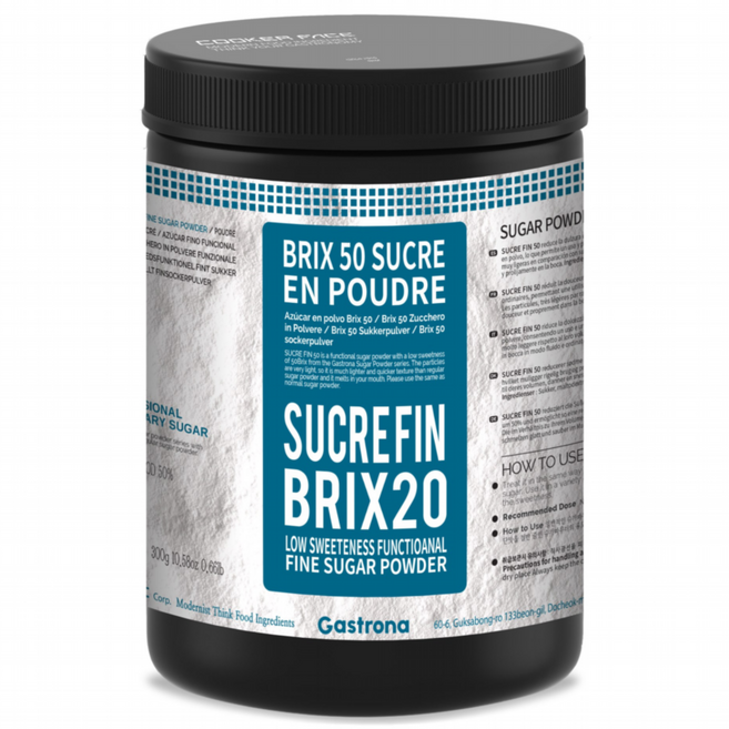 수크레핀20POD (파인슈크레) / 저당 슈가파우더 / 저감미 스노우 텍스쳐 분당, 230g, 1개