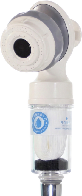 [매직퓨어정수기 KC인증] 싱크대용(핸디 코브라 욕실용 중공사막필터, 싱크 핸디형