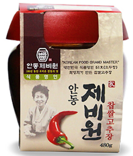 안동제비원 찹쌀고추장 480g, 1개
