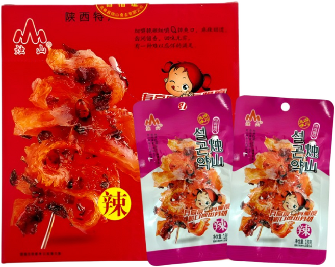 만리장성-설곤약 마라맛 (18g x .20.개) 중국식품 360g 3개, 3박스