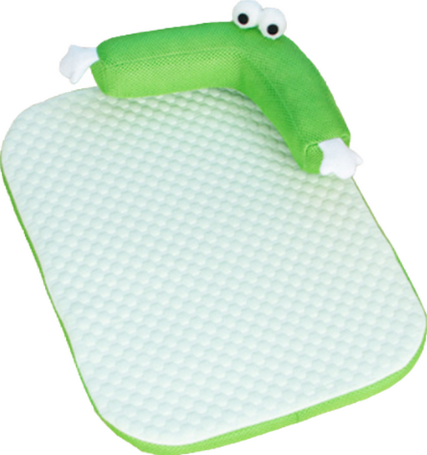 [빈즈] 프리미엄 반려동물 쿨매트 고양이 강아지 냉감 패드, 그린, 1개