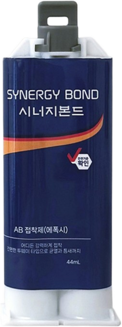 에폭시 접착 강력 타일 금속 나무 방수 플라스틱 돌 퍼티 목재 다용도 2개세트, 44ml, 2개