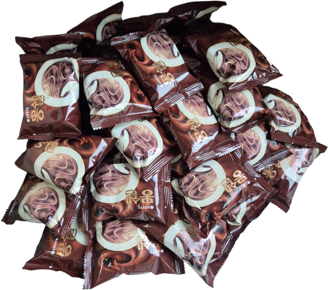 [놀러과자] 롯데웰푸드 몽쉘 생크림케이크 카카오 대용량 개별포장, 34g, 40개