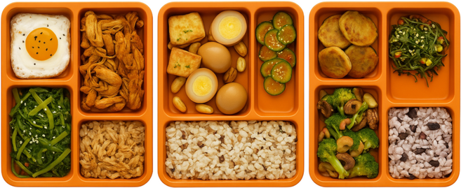 냉장 도시락 다이어트 식단 한식 건강식 조리 배송, 180g, 20개