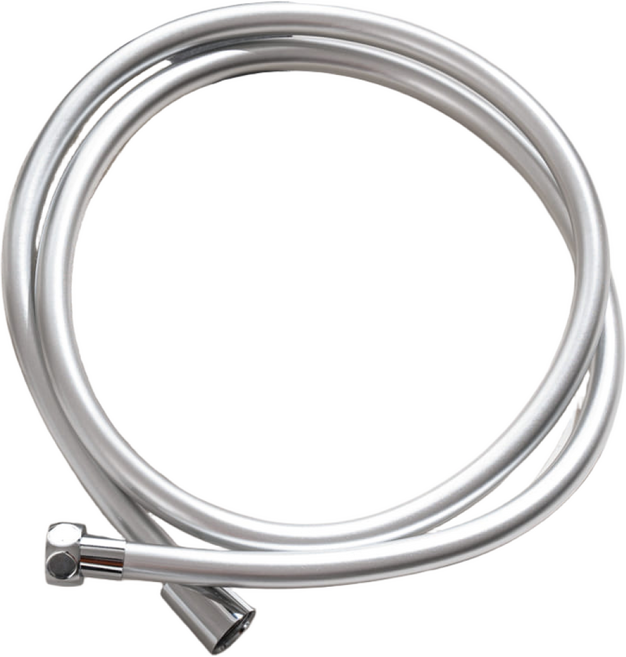 하비비 튜브형 물때방지 PVC 샤워호스, 1개, 1.5m, Silver