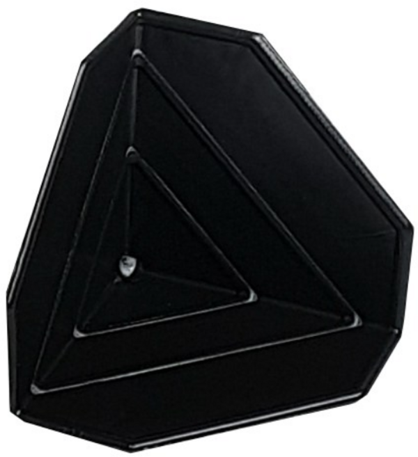 다몬드 각관대 택배박스 파손방지 모서리 보호대 가구 커버 각파이프 가드 마감캡 안전용품, 검정, 200개