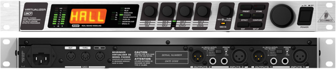 BEHRINGER FX2000 / FX-2000 / 베링거 / 멀티 이펙터 / 하이 퍼포먼스 3D 멀티 엔진 이펙트 프로세서 / FX 2000 / 에코 리버브EQ AD DA컨버터