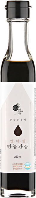 100년 전통 순창문옥례 맛더한 만능 간장 250ml, 1개, 270ml, 만능된장