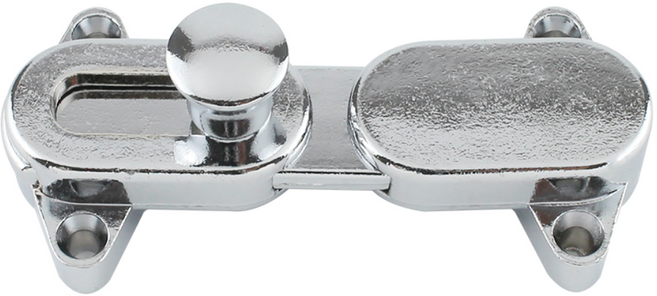 휴타임 N-203-1 일반 잠금쇠 큐비클 화장실 문 칸막이 잠금장치, 1개