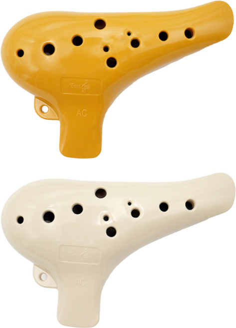 이안 오카리나 Eco 알토C 교육용 친환경소재, 아이보리, 1개