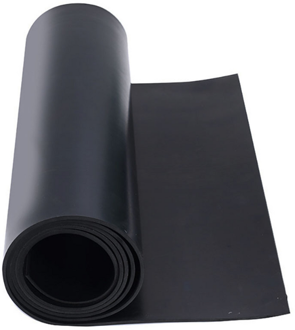 나라벨트 방진 고무판 하수구덮개 바닥 고무매트 90cm x 2m, 1개, 검정