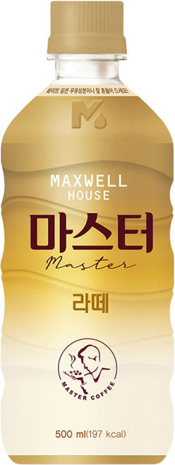 맥스웰 마스터 라떼 500ml, 18개