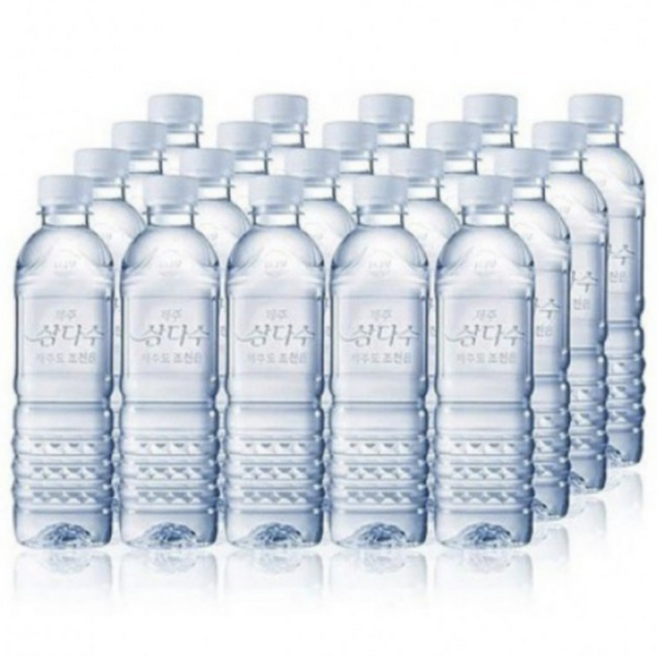 먹는샘물 깨끗한물 제주 삼다수 그린 무라벨 330ml x 20개 청정한 물