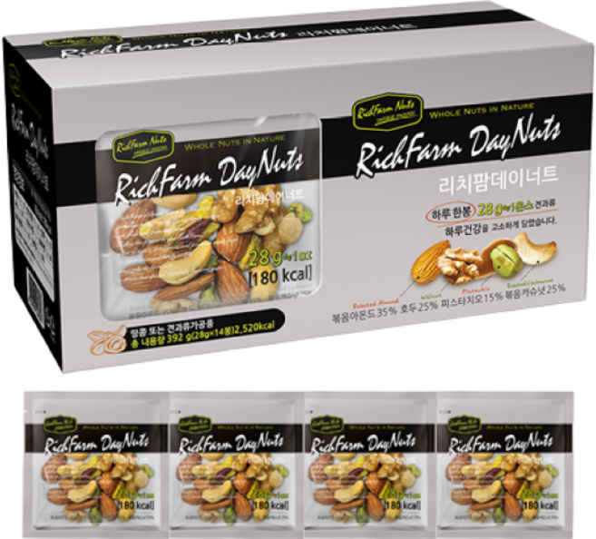 리치팜너트 데이너트 14입(392g), 7박스
