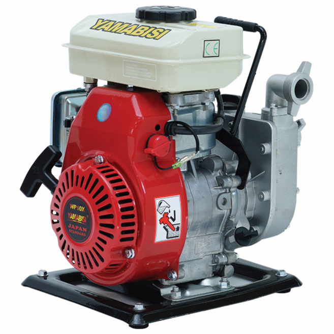 야마비시 엔진 양수기 WP10X 물펌프 워터펌프 1인치, 1개