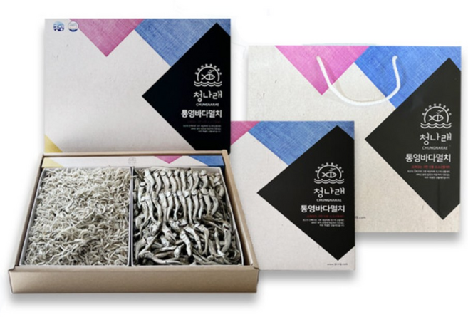 프리미엄 통영 멸치 선물세트, 1세트, 알뜰A