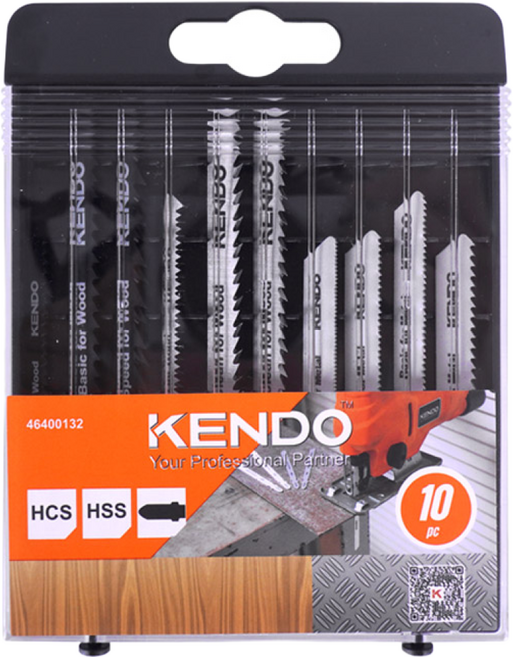 켄도 직소날 10개입 46400132CO 직소날 톱날 직쏘날 철재용 목재용, 단품, 1개