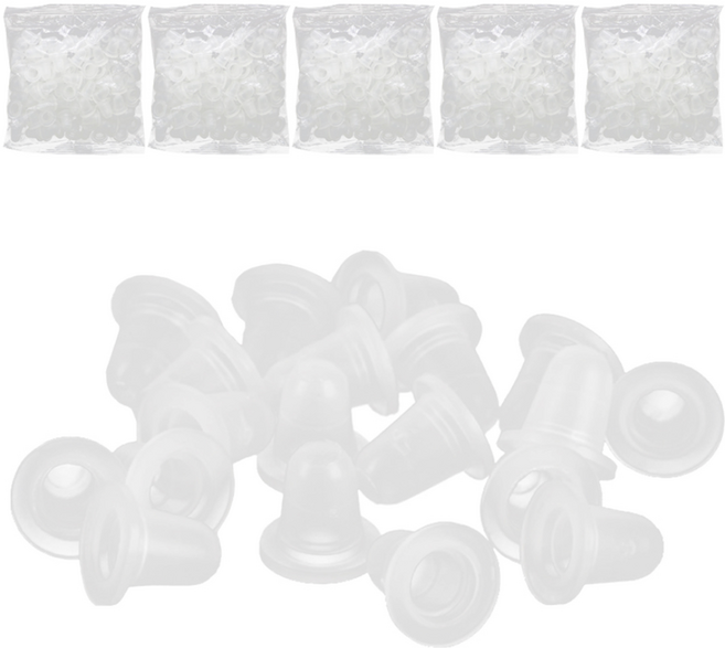 실리콘 색소컵 소형 500개입 반영구화장 문신 타투재료 니들손상없는 색소컵, 5개