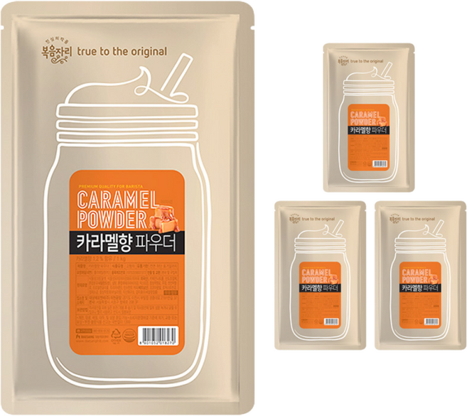 복음자리 카라멜향 파우더 1kg, 4개, 1개입