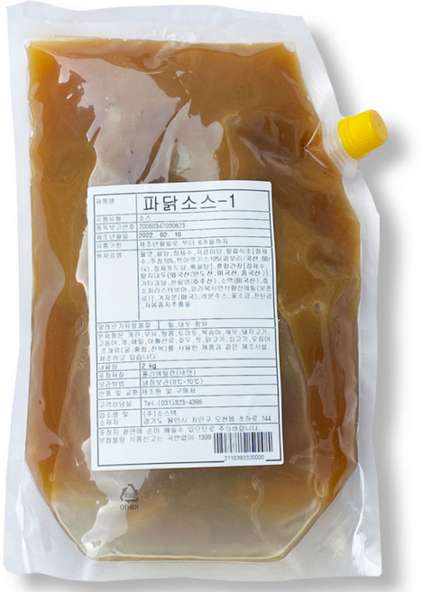 소스텍 캐드 파닭소스 2kg, 1개